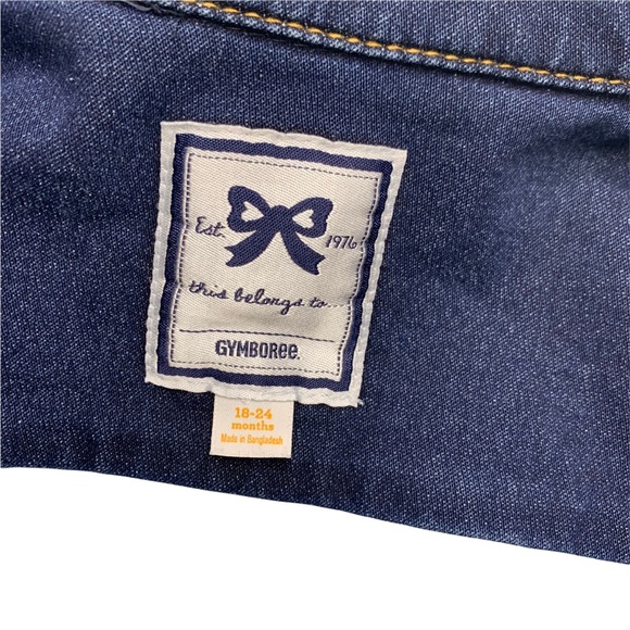 Gymboree 18-24m lovely jean jacket - Picture 6 of 8